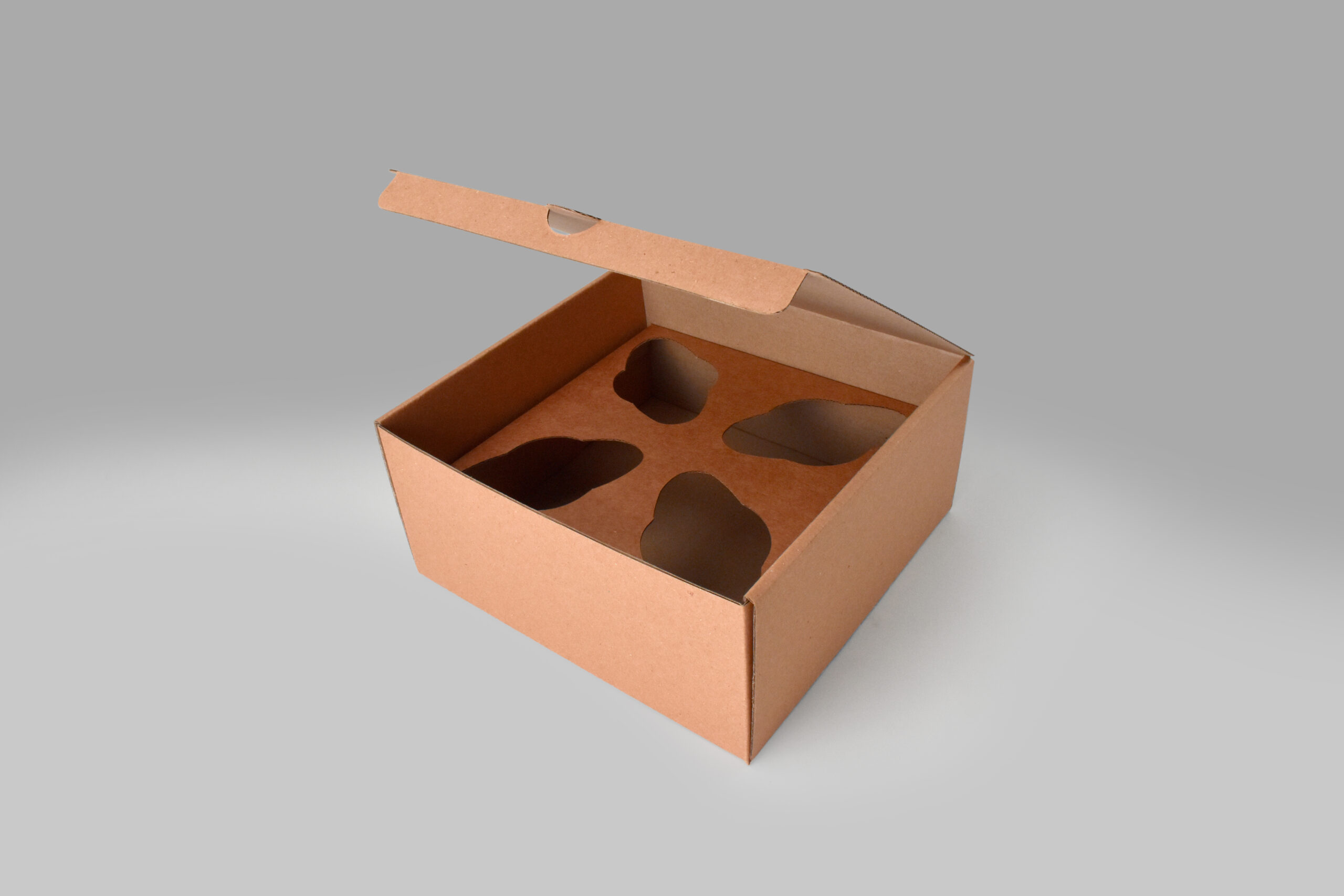 Cupcake Box – 25 Piezas – 4 piezas