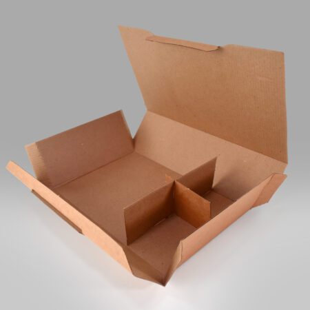 Contenedor 15 de cartón ecológico para alimentos y delivery