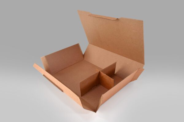 Contenedor 15 de cartón ecológico para alimentos y delivery