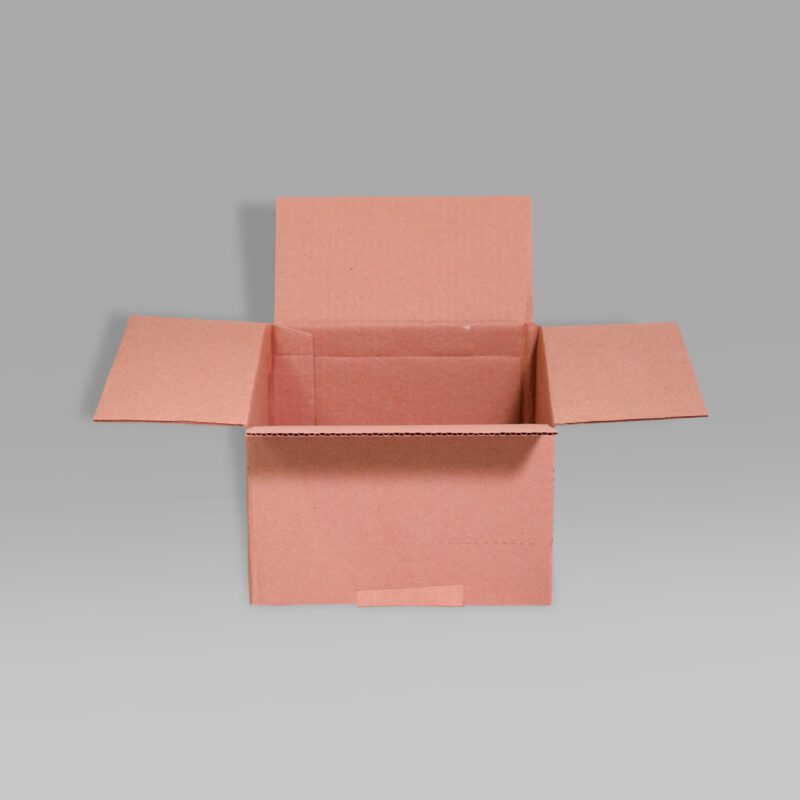 Exhibidor 16x16x11 de cartón para cosméticos y ferretería