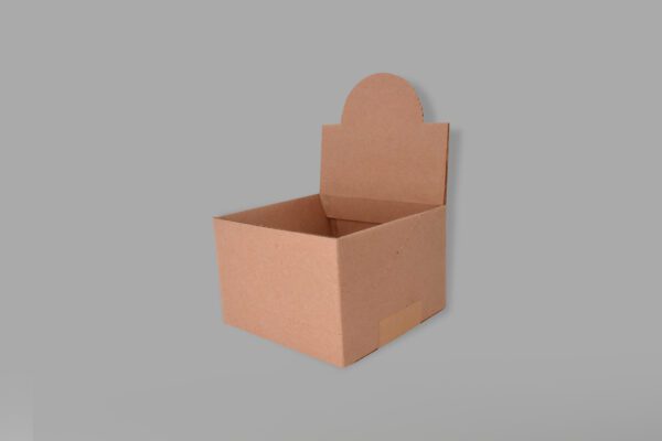 Exhibidor 22x19x12 de cartón para cosméticos y ferretería