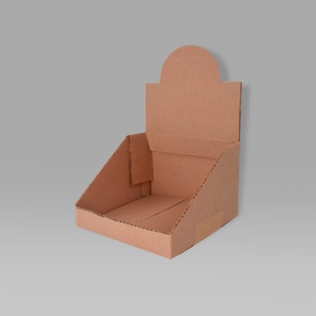 Exhibidor 22x19x12 de cartón para cosméticos y ferretería