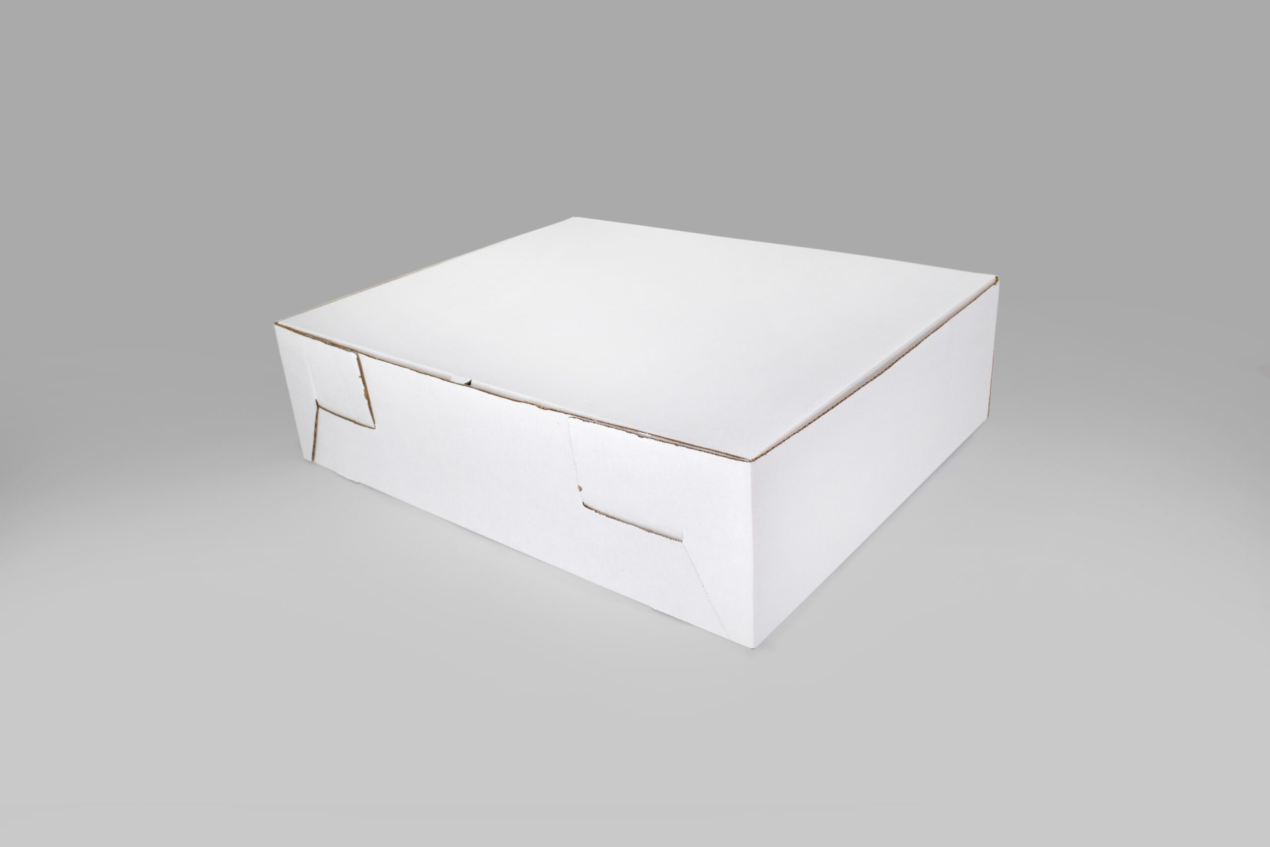 Caja para pastel 3/4 plancha Caja para pastel 3/4 plancha resistente y ecológica