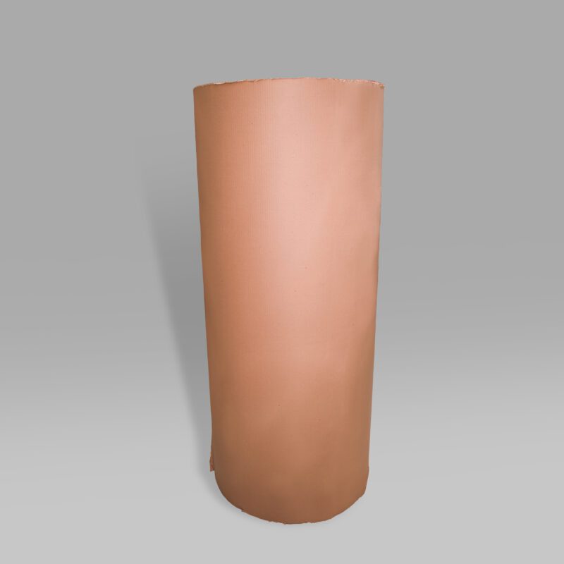 Rollo de cartón corrugado single face Rollo de cartón corrugado single face, ideal para embalaje y protección de productos.
