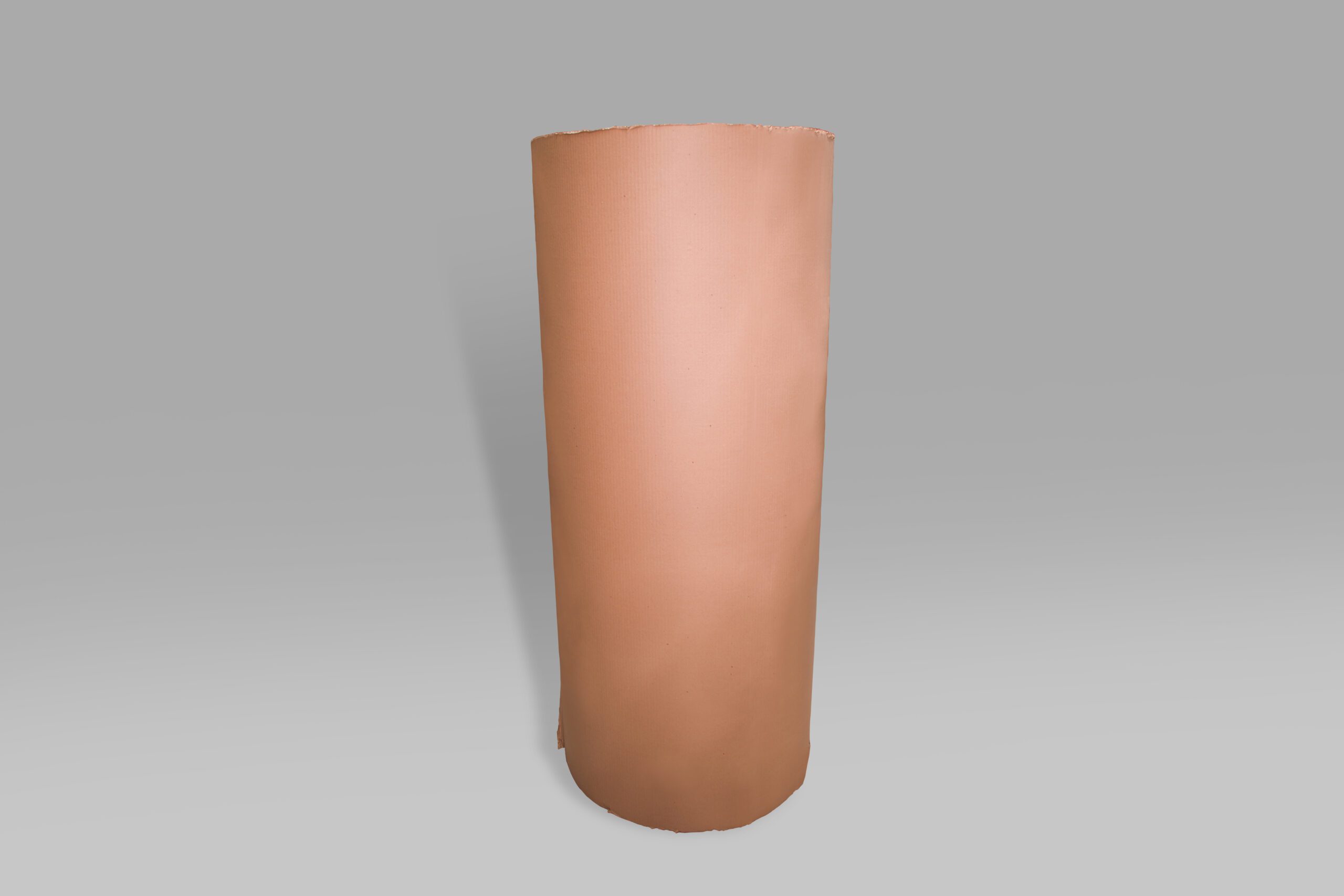 Rollo de cartón corrugado single face Rollo de cartón corrugado single face, ideal para embalaje y protección de productos.