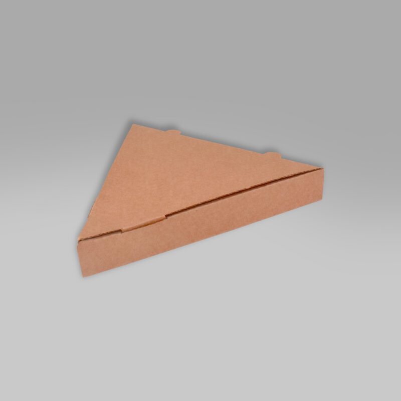 triángulo para pizza ideal para delivery y food trucks.