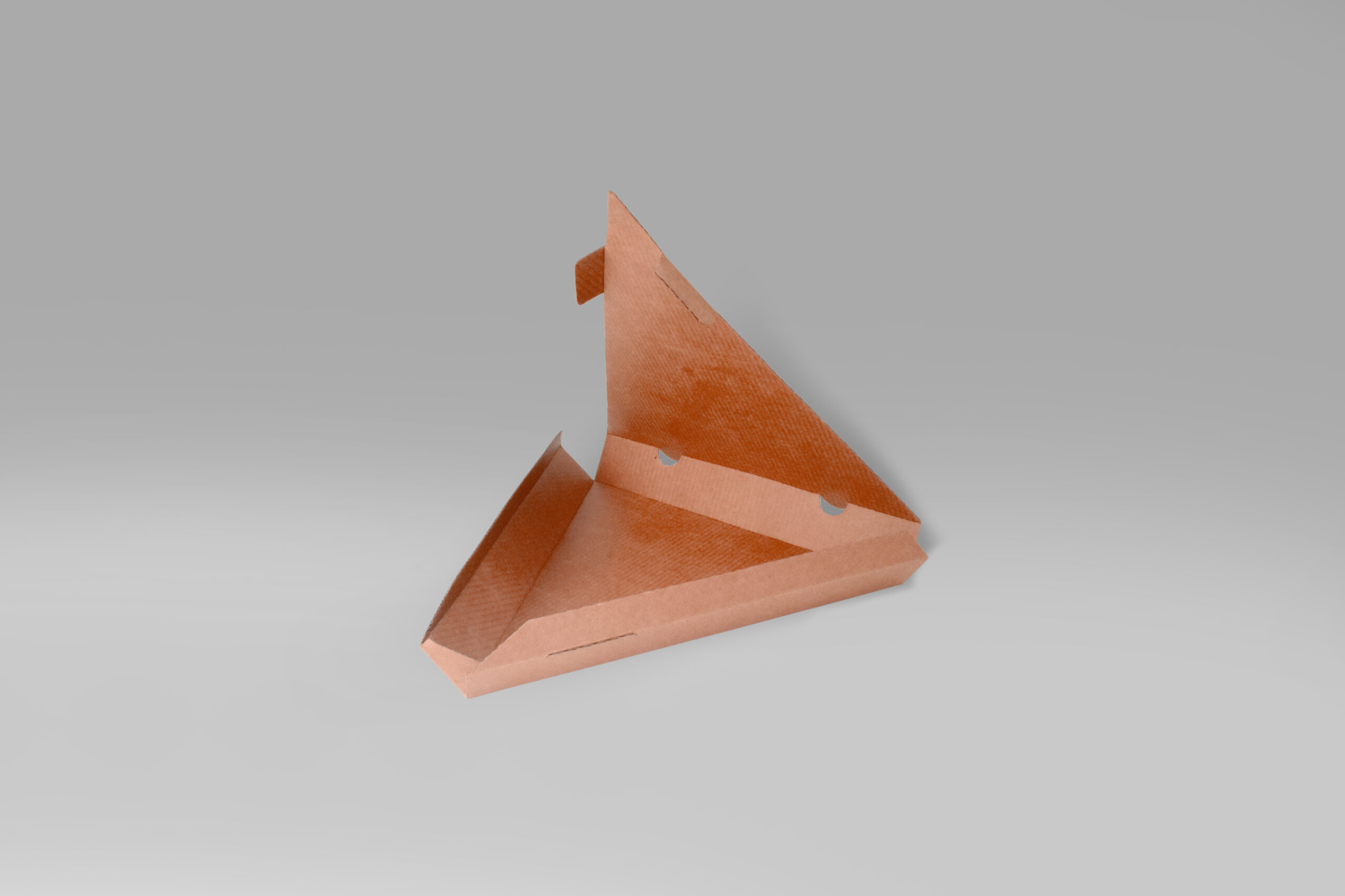 Triangulo para pizza con tapa triángulo para pizza ideal para delivery y food trucks.