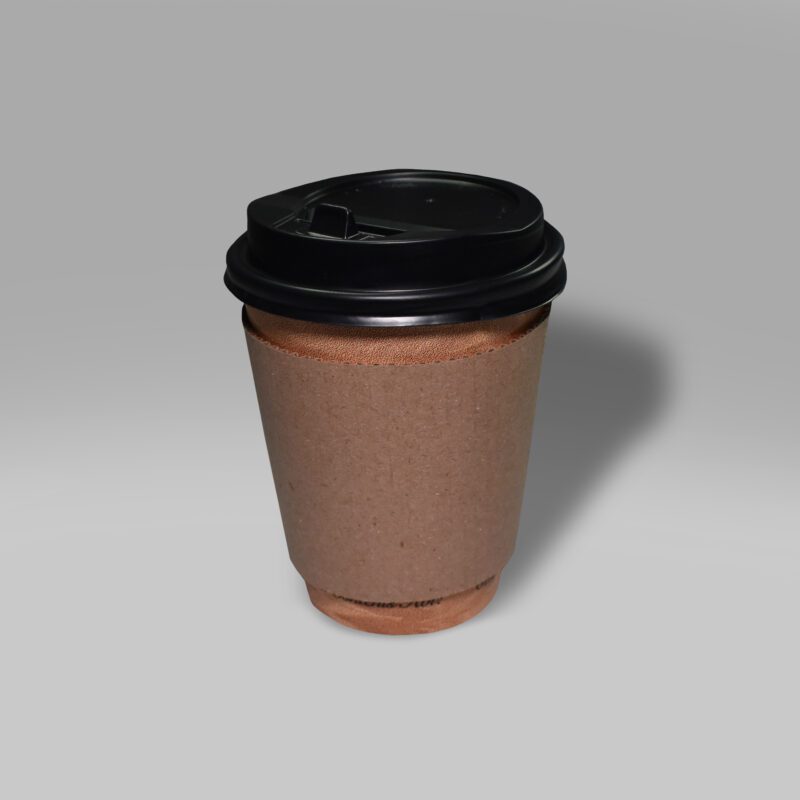 Funda Jacket de cartón para vasos de café y bebidas calientes