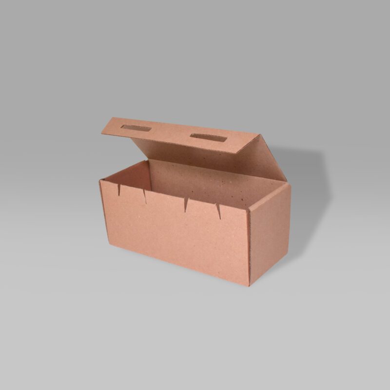 Caja armable de cartón para envíos y entregas
