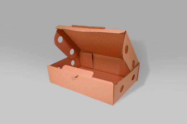 Caja armable de cartón para envíos y entregas