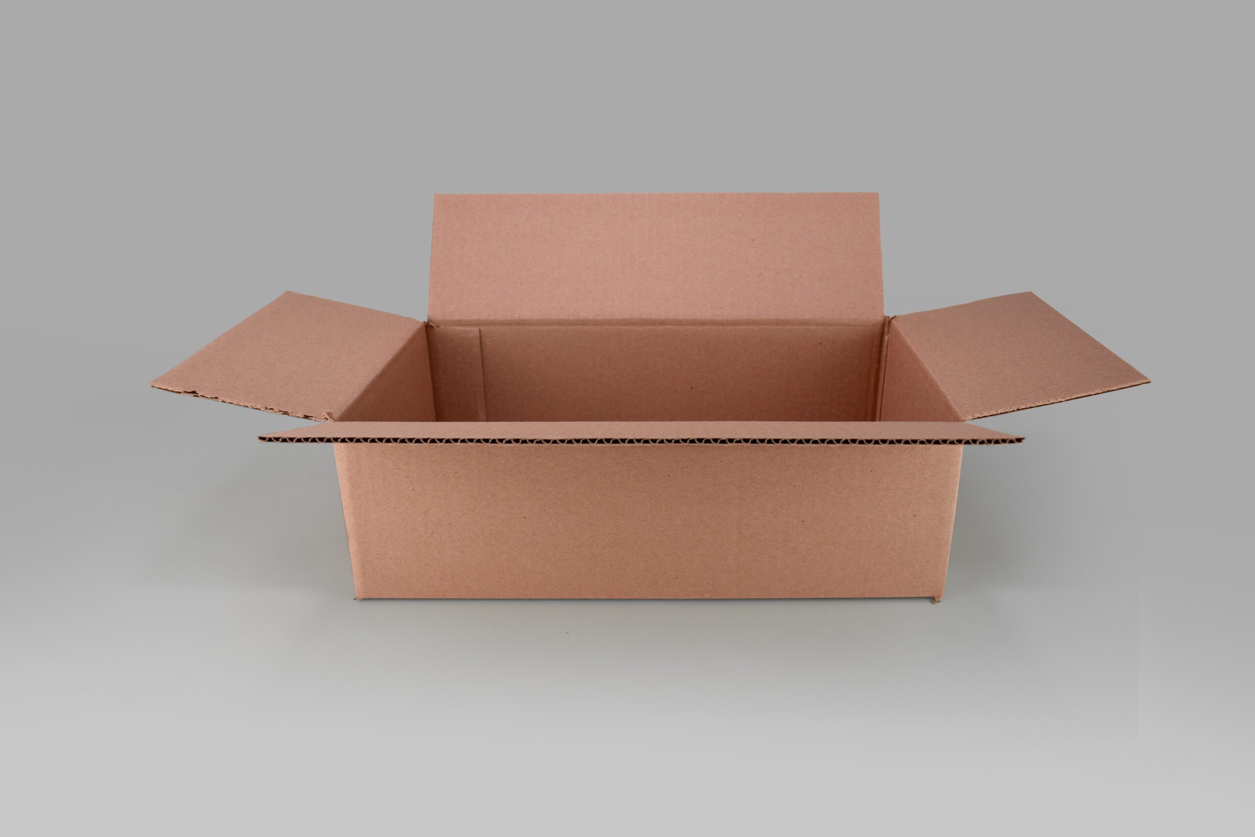 Caja baja 40x25x12 cm Caja baja para almacenamiento y envíos