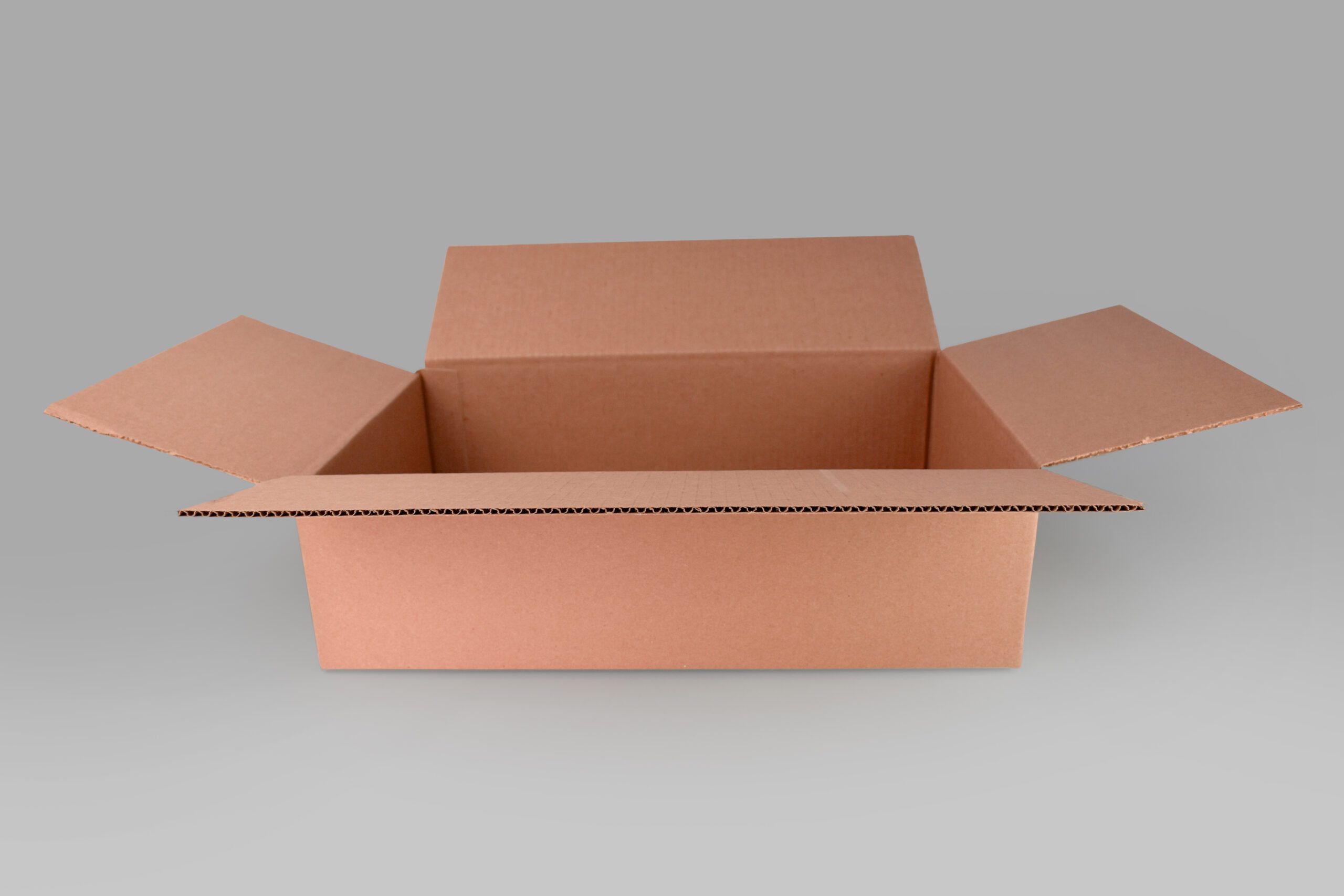 Caja baja 50x35x13 cm Caja baja para almacenamiento y envíos