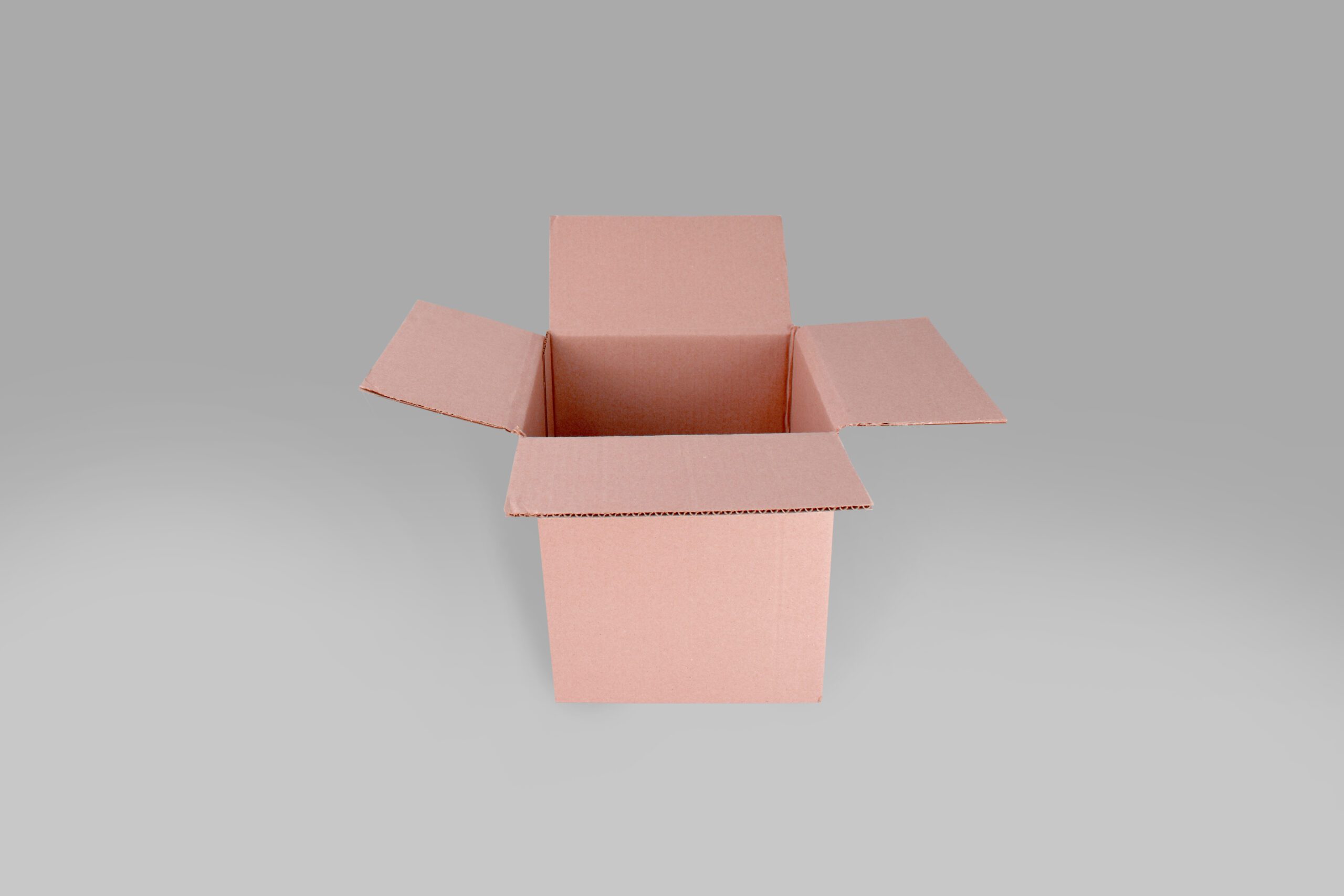 Caja cuadrada para almacenamiento y envíos