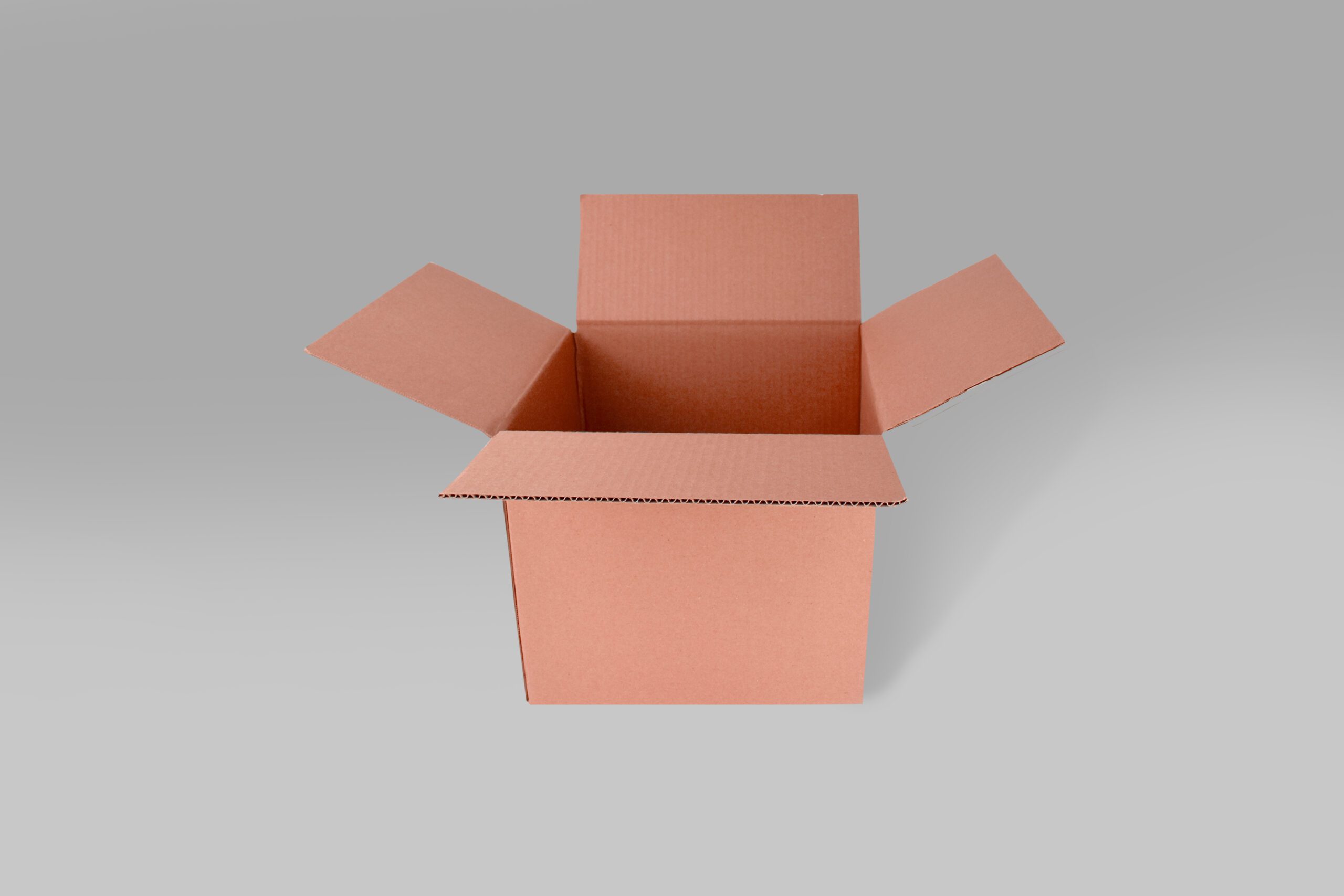 Caja cuadrada para almacenamiento y envíos