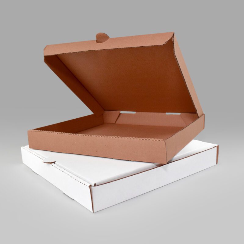 Caja para pizza 35x35 cm de cartón reciclable