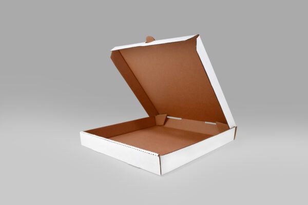 Caja para pizza 35x35 cm de cartón reciclable