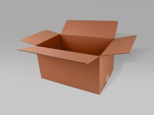 Caja rectangular para almacenamiento y envíos