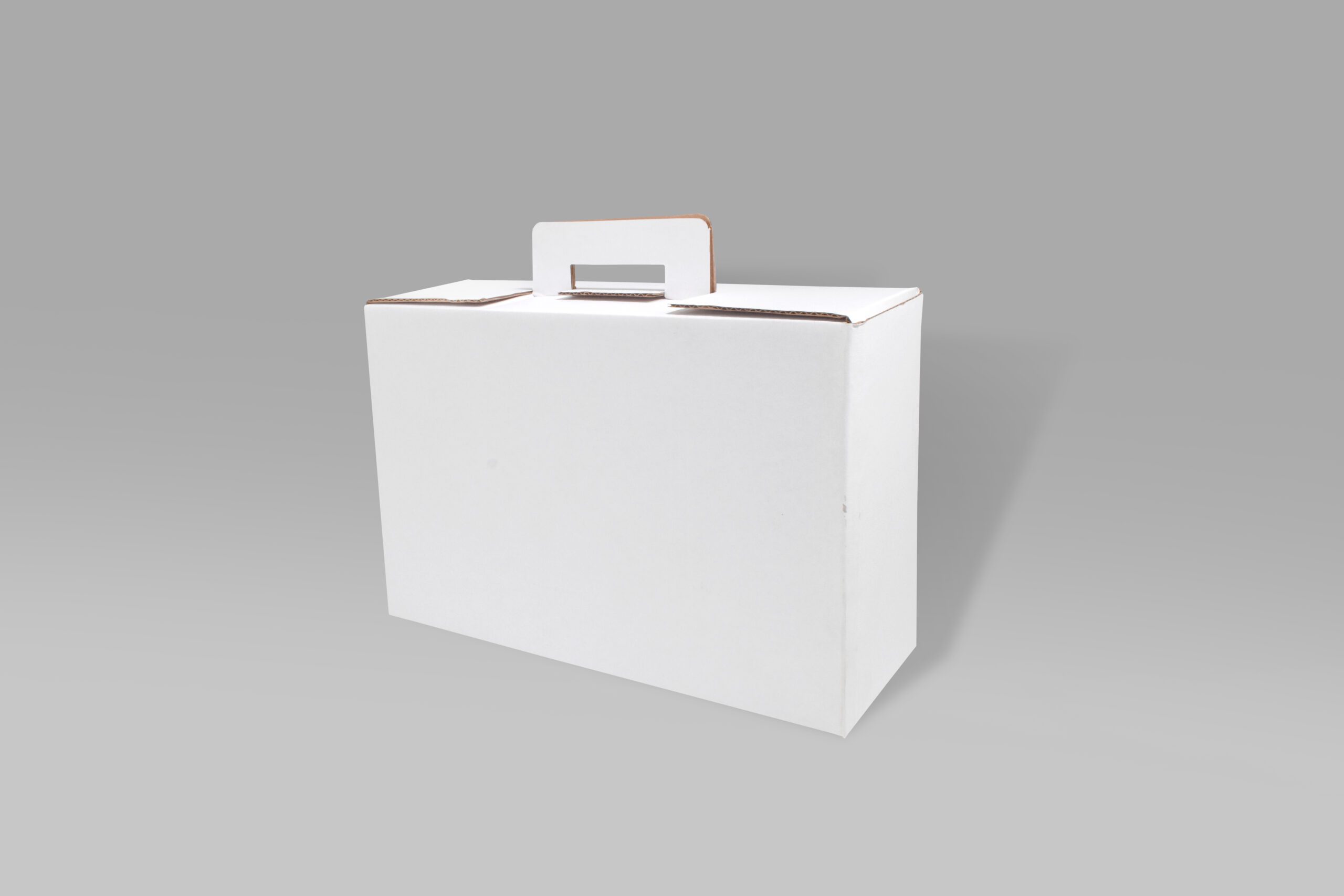 Maletín de Cartón 39.7x12.7x25.7 Maletín de cartón ecológico para carne y documentos