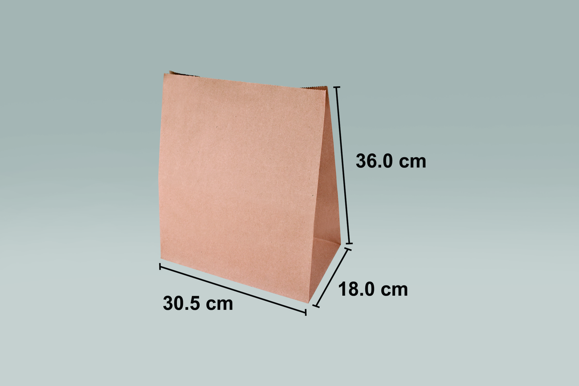 Bolsa de papel Bolsa de papel ecológica 1/7 para alimentos y negocios