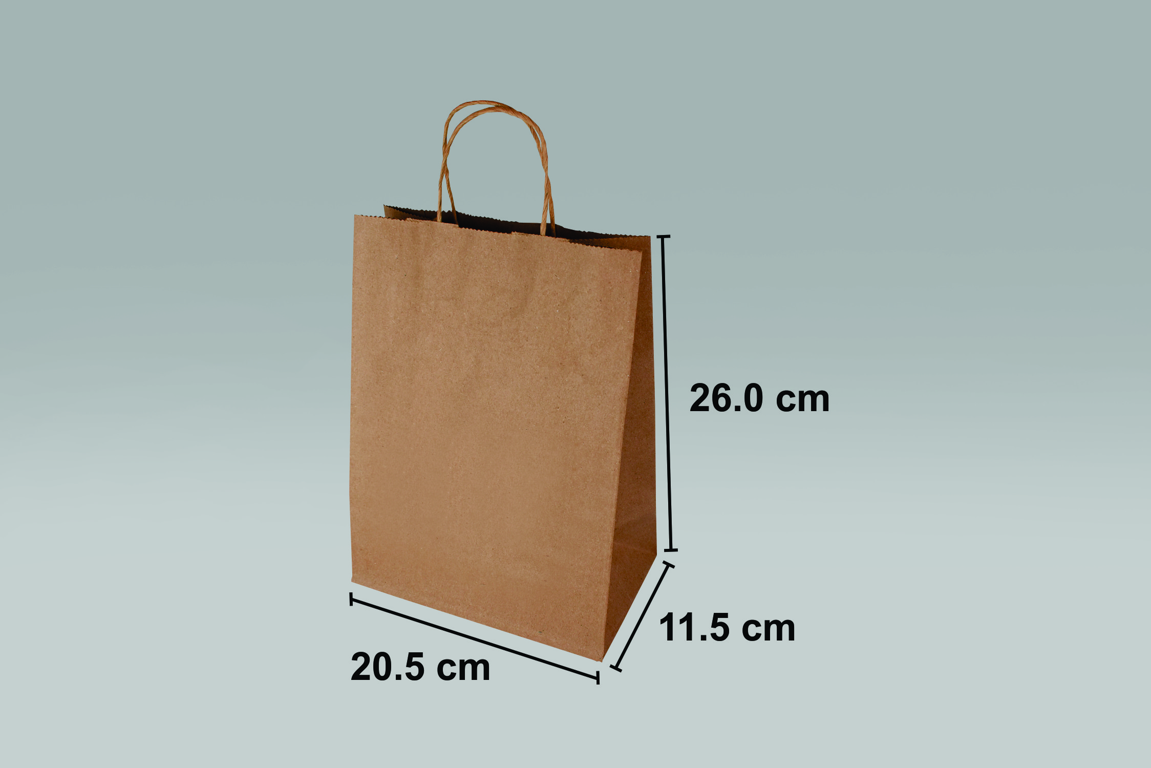 Bolsa de papel Bolsa de papel ecológica Cub para alimentos y negocios