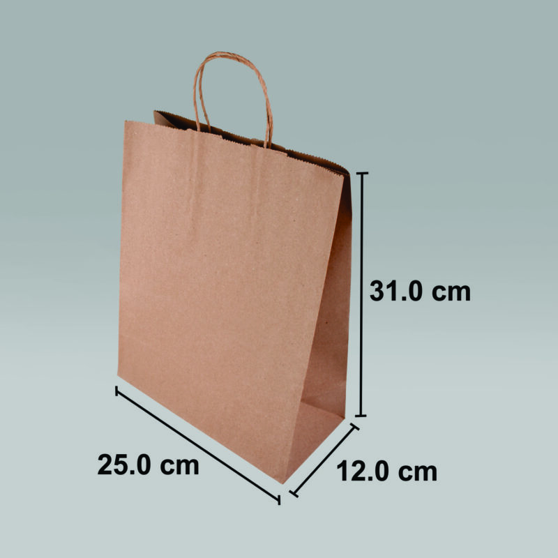 Bolsa de papel Bolsa de papel ecológica Debbie para alimentos y negocios