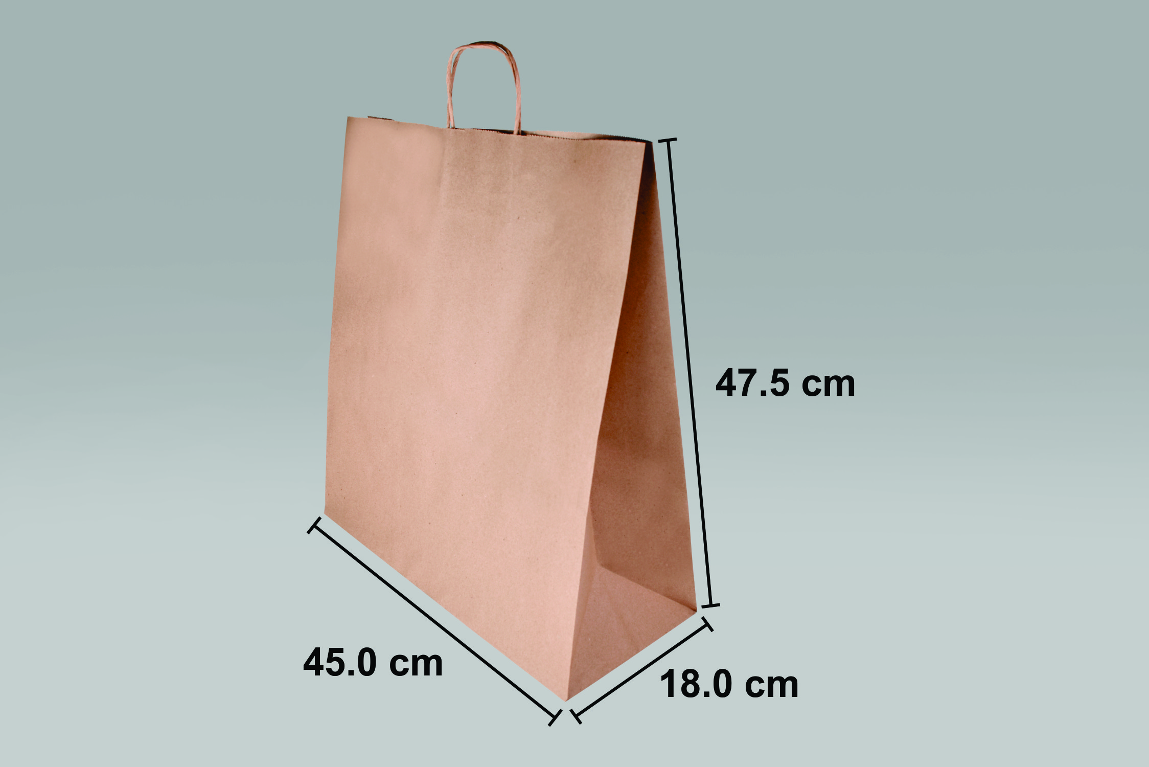 Bolsa de papel Bolsa de papel ecológica Jumbo para alimentos y negocios