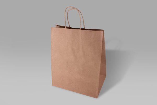 Bolsa de papel ecológica Bistro para alimentos y negocios