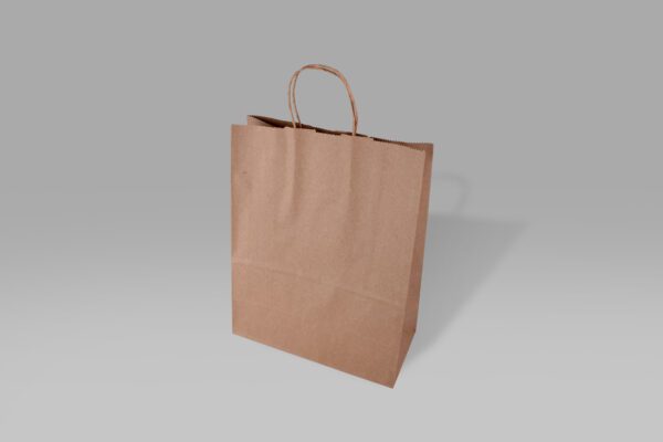 Bolsa de papel ecológica Debbie para alimentos y negocios