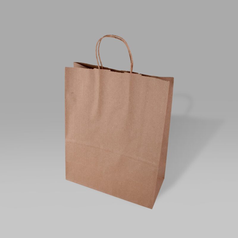 Bolsa de papel ecológica Debbie para alimentos y negocios