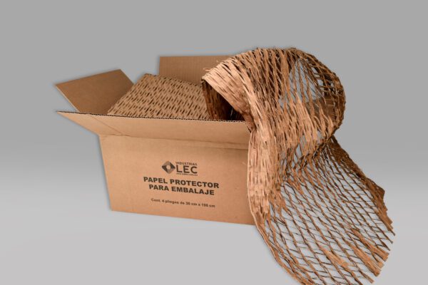 Papel protector para embalaje ecológico 30x198 cm, paquete con 4 pliegos